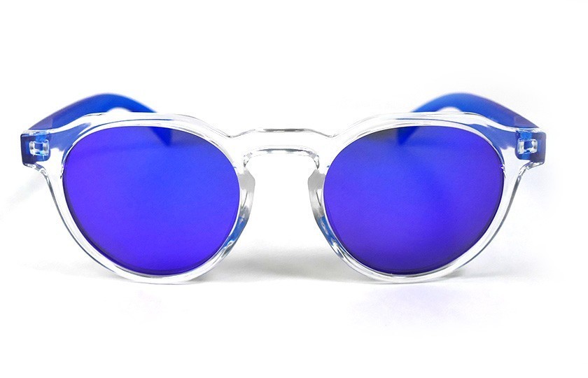 Transparent - Blue glasses - Blue