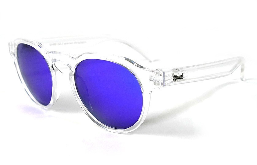 Transparent - Blue glasses - Transparent