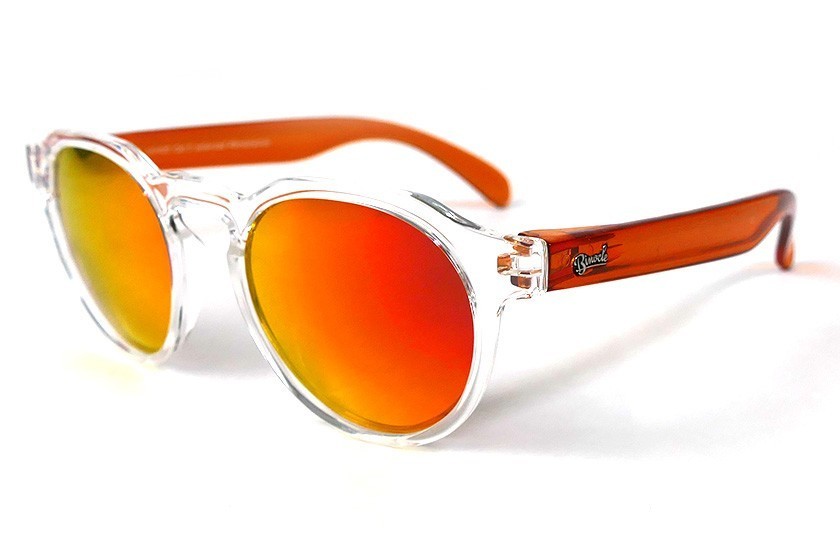 Transparent - Red Fire glasses - Orange