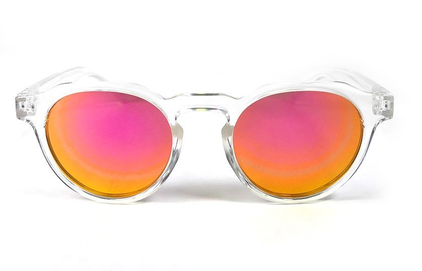 Transparent - Pink glasses - Transparent