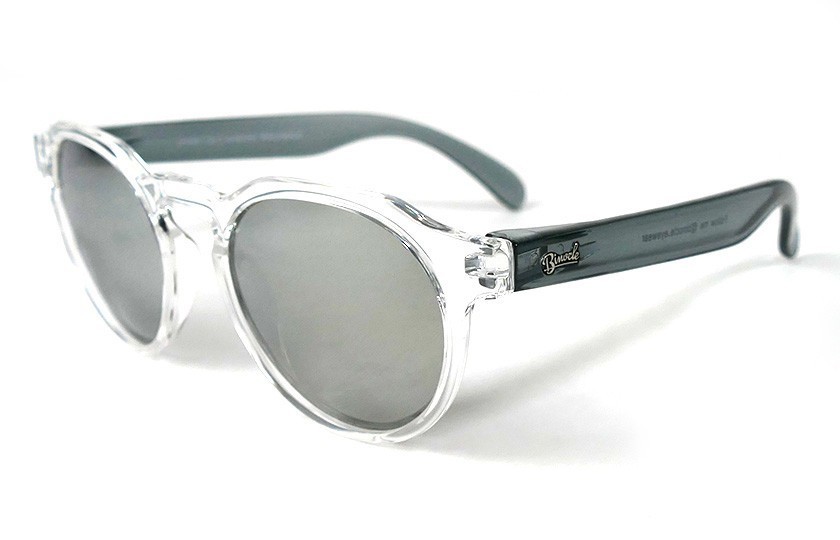 Transparent - Silver glasses - Grey