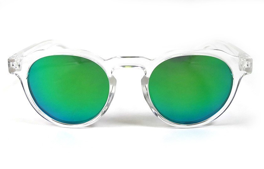 Transparent - Green glasses - Transparent