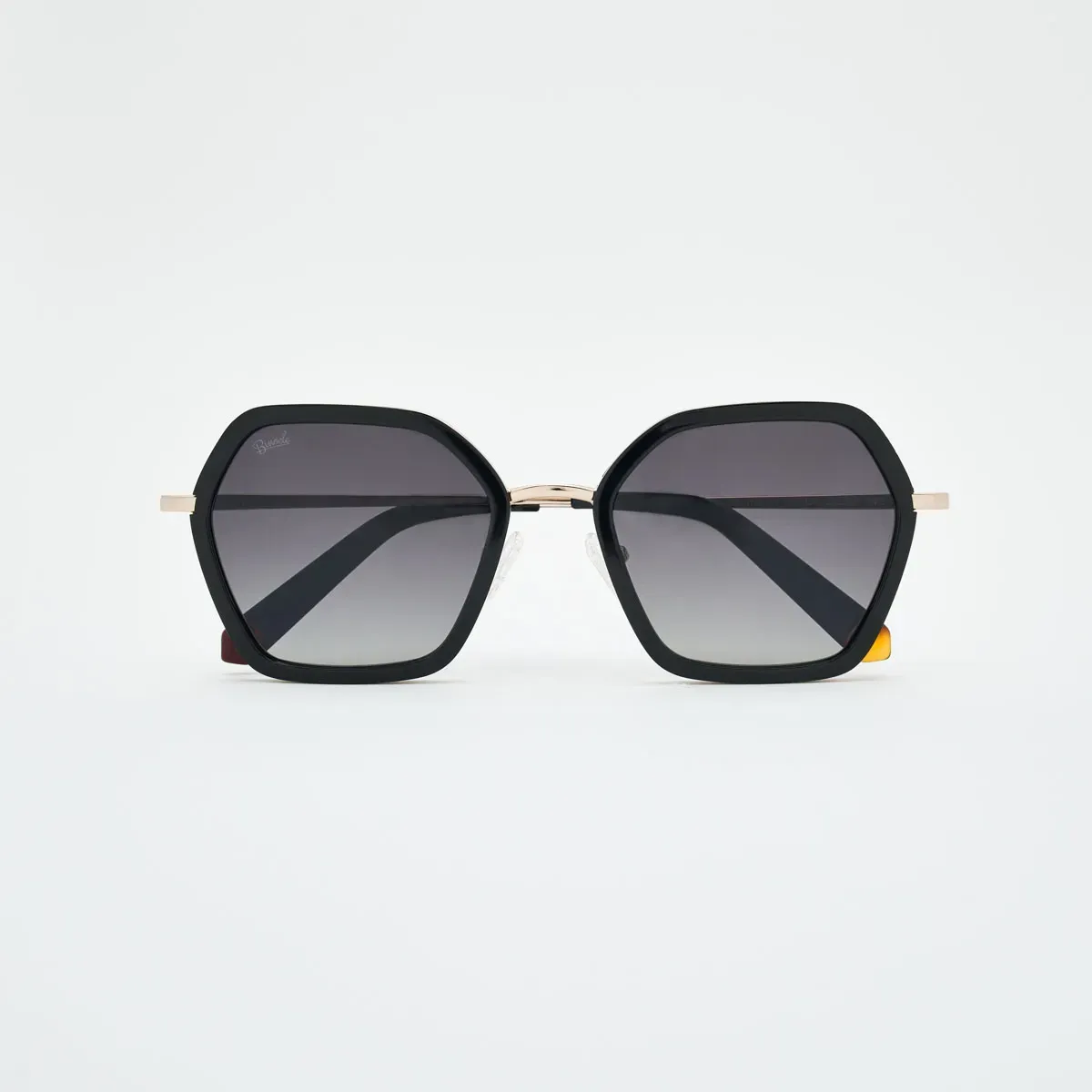 Lunettes Agatha hexagonales oversize — Charisme élégant