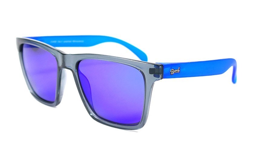 Grey - Glasses Blue - Blue