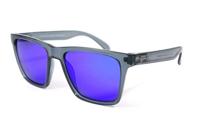 Lunettes de soleil Homme AD SOL 208022 Acier verre miroité bleu