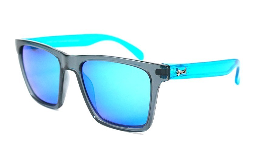 Grey - Glasses Ice Blue - Light Blue