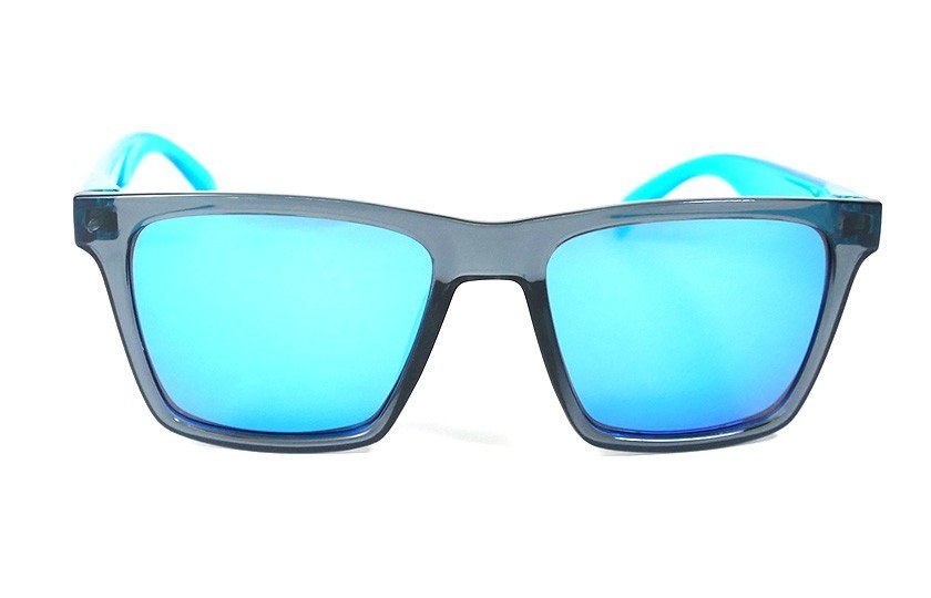 Grey - Glasses Ice Blue - Light Blue