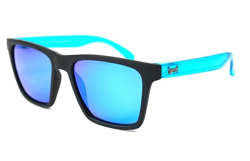 Black - Glasses Ice Blue - Light Blue