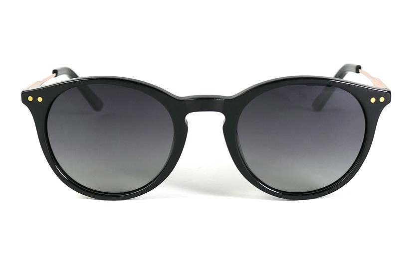 Lunettes de soleil California Metal Noir Brillant - Or.Gr