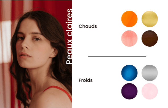 Couleur peau claire